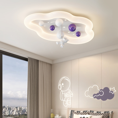 现代卡通云朵小熊星球儿童吸顶灯6245