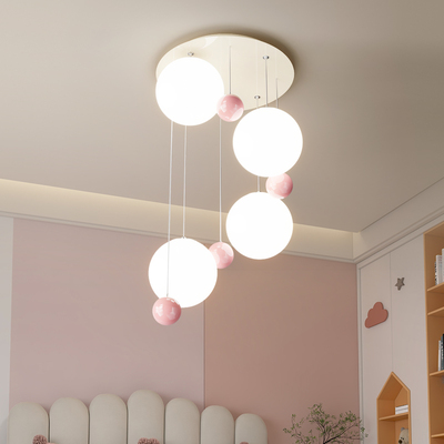 简约个性全光谱护眼玻璃球儿童灯6248