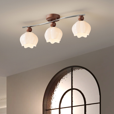 中古风创意个性亮面玻璃灯罩过道灯6183