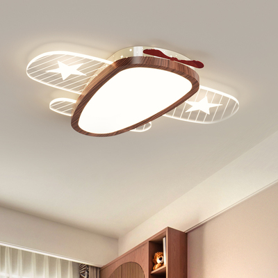 现代简约创意卡通飞机儿童吸顶灯6208