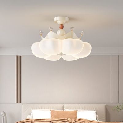 现代简约个性公主皇冠儿童吸顶灯6209