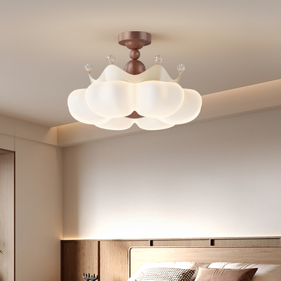 现代简约个性公主皇冠儿童吸顶灯6209