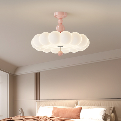 现代简约奶油风全光谱护眼儿童吸顶灯6211