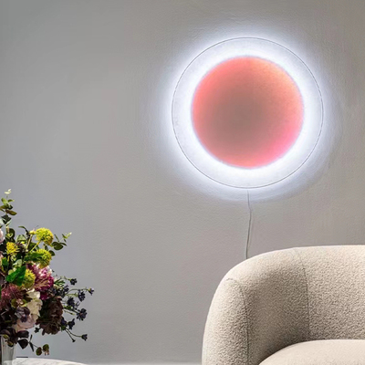 创意个性有氛围感圆形七彩壁灯MY060W