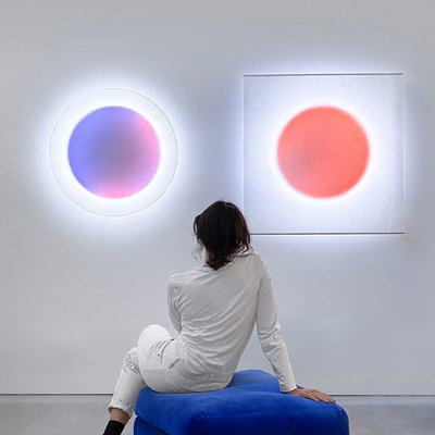 创意个性有氛围感圆形七彩壁灯MY075W