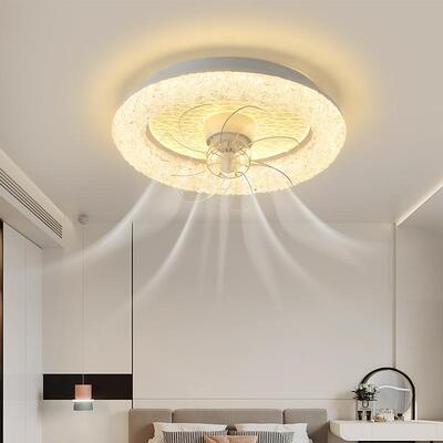 北欧卧室风扇灯YSL-9175