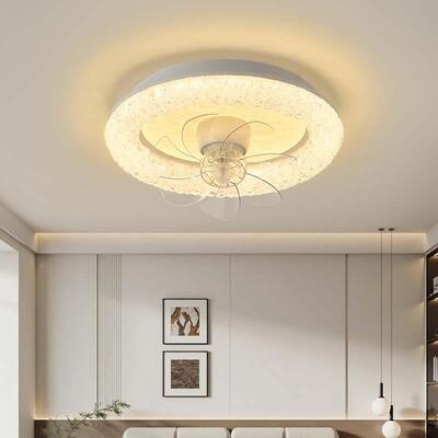 北欧卧室风扇灯YSL-9175