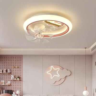 北欧卧室风扇灯YSL-9428