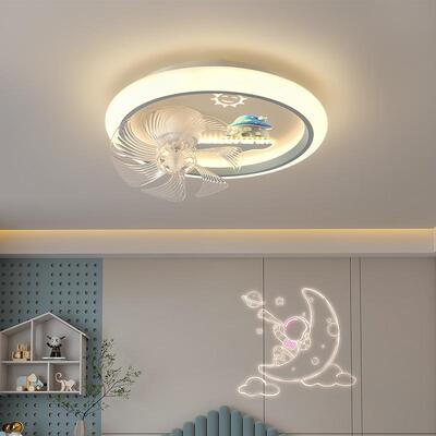 北欧卧室风扇灯YSL-9428