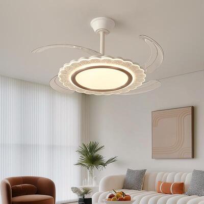 北欧全光谱隐形吊扇灯YSL-9038