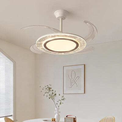 北欧全光谱隐形吊扇灯YSL-9038