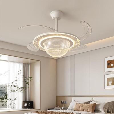 北欧全光谱隐形吊扇灯YSL-9039