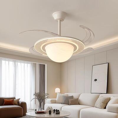 北欧全光谱隐形吊扇灯YSL-9040