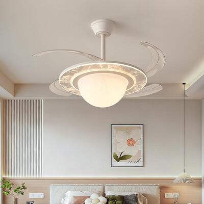 北欧全光谱隐形吊扇灯YSL-9040