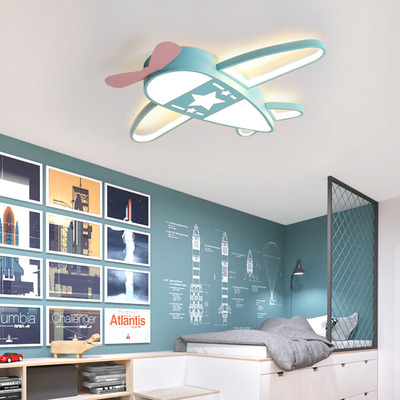 现代儿童房间卧室飞机灯A28