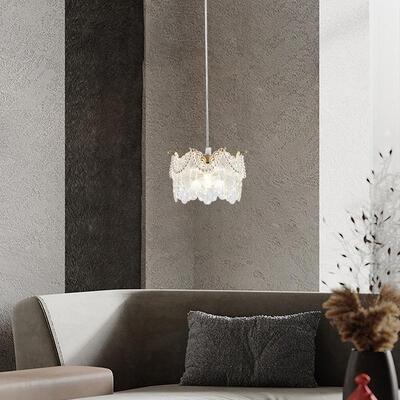 床头玻璃珍珠小吊灯6225D-B