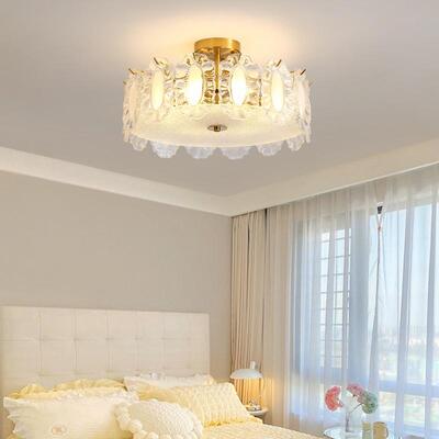 轻奢法式温馨卧室灯吸顶灯1186X