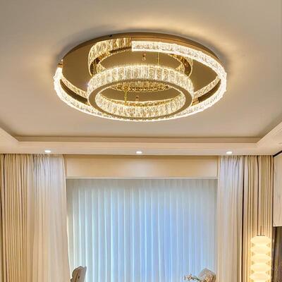 圆形水晶灯现代轻奢灯1537X