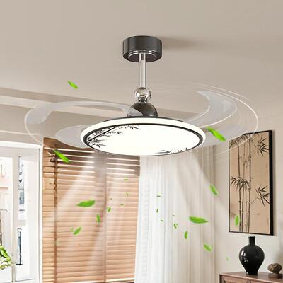 竹叶图案隐形风扇灯MY-300