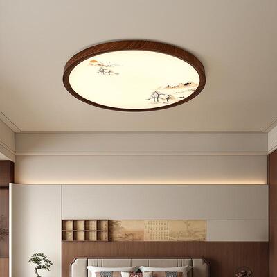 全光谱中古风卧室吸顶灯YSL-3968