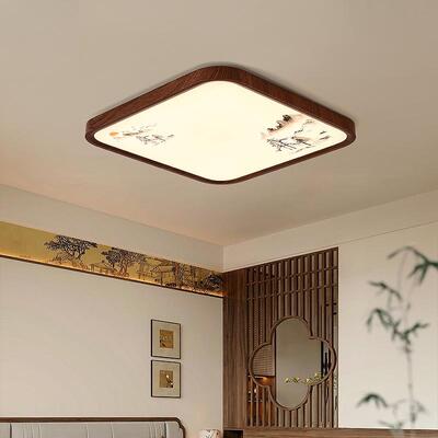 全光谱中古风卧室吸顶灯YSL-3968