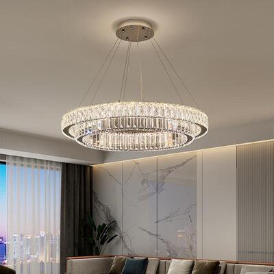 轻奢客厅水晶吊灯1401D圆形