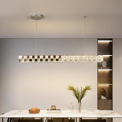 后现代轻奢餐厅水晶吊灯1360D