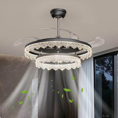 【米家全屋智能】轻奢个性大气风扇灯029