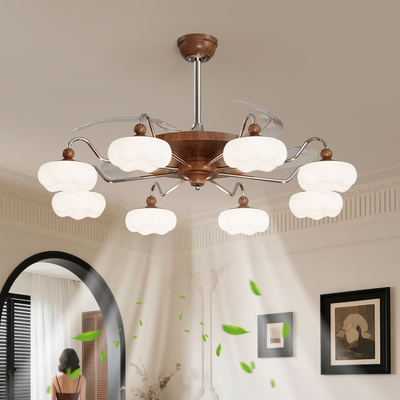 【米家全屋智能】中古风大气创意新款风扇灯...