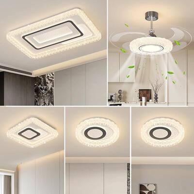 冰裂纹边框+鹅卵石亚克力现代简约套餐MY...