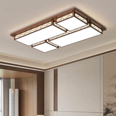 宋美学灯具客厅灯吸顶灯JS-yl9977长方