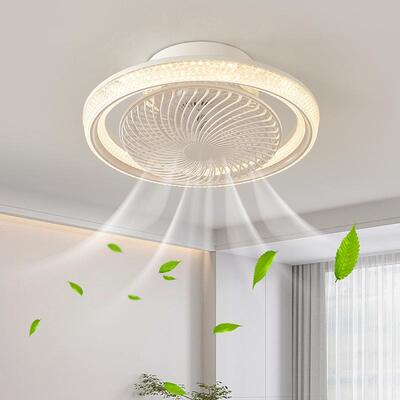 北欧卧室风扇灯9500